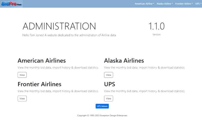 BidPro Admin Storybook screenshot